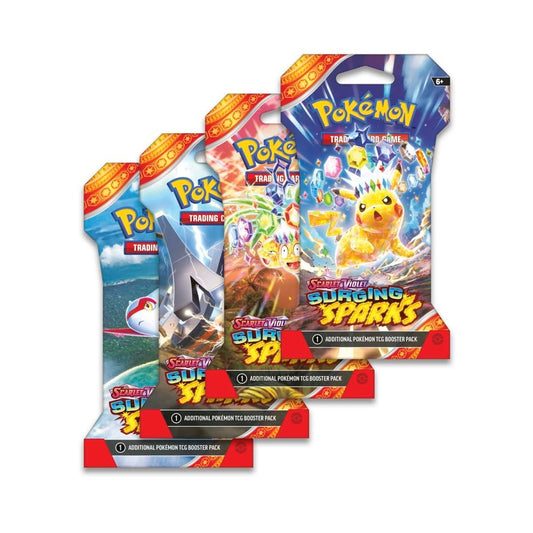 Surging Sparks Sleeved Booster Pack (10 Cards)