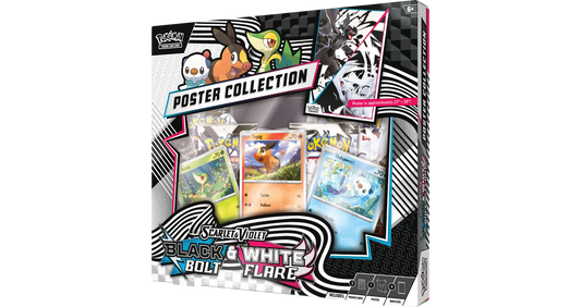 Black Bolt & White Flare Unova Poster Collection